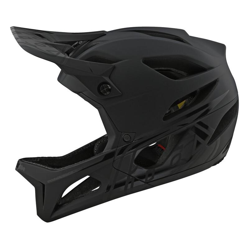 Stage Helm (MIPS) STEALTH Fullface Helm - Zwart