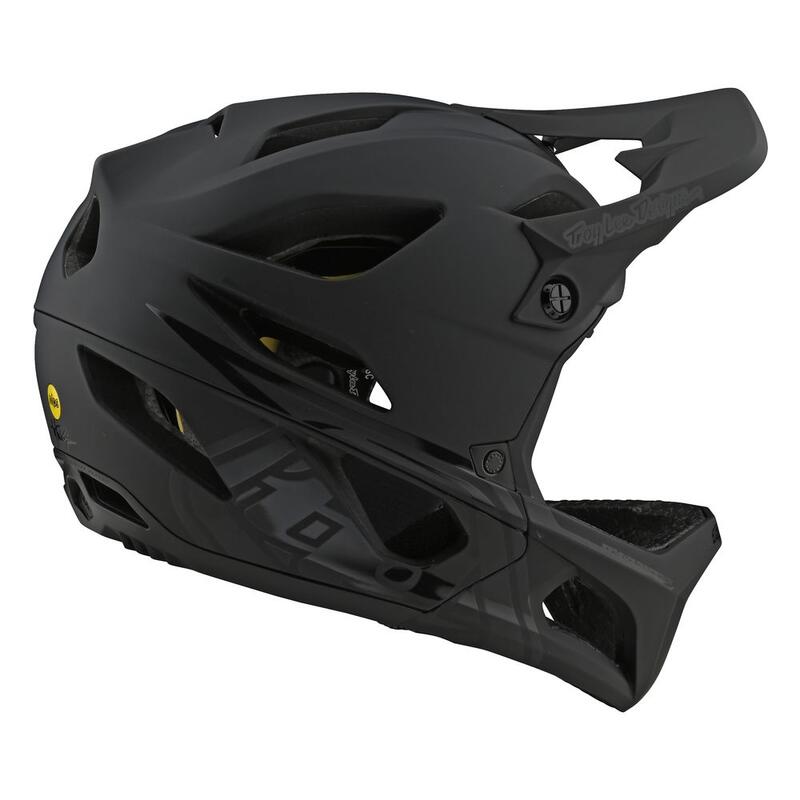 Stage Helm (MIPS) STEALTH Fullface Helm - Zwart
