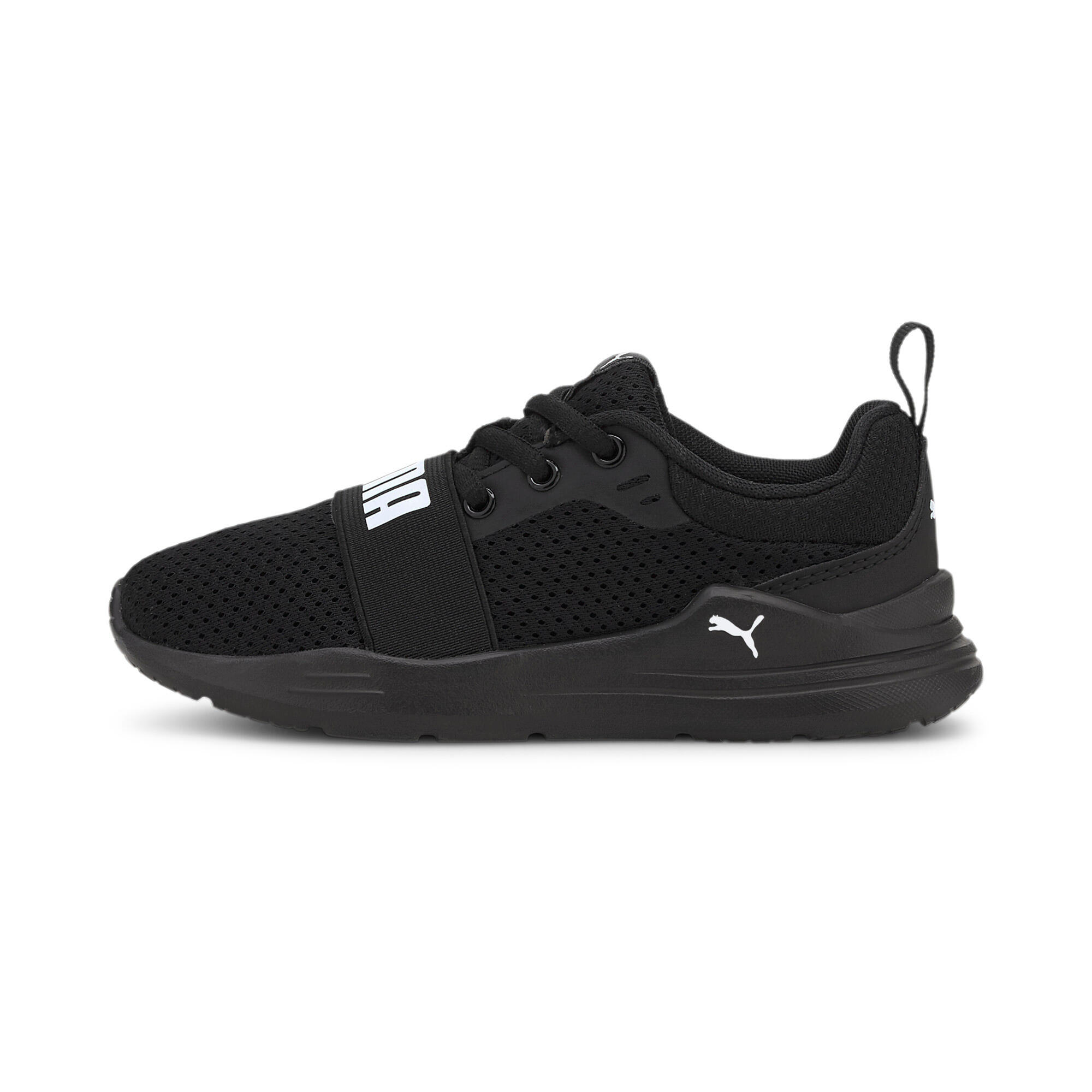 Puma - Basket À Lacets Enfant Puma Wired Run Ps - Baskets - Blanc|noir - 47 - Decathlon
