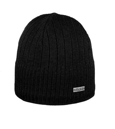 Casquette d'hiver homme Kaig Cotton noir