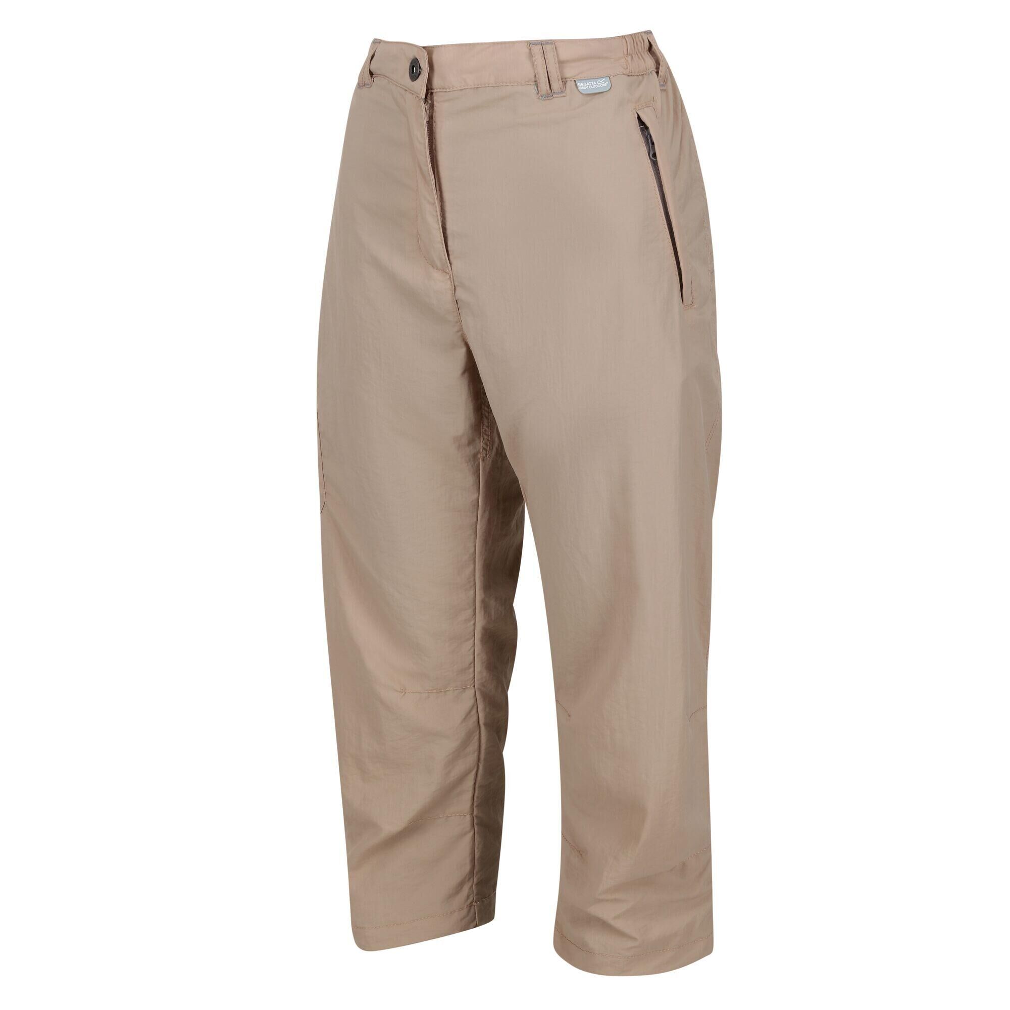 REGATTA Chaska II Women's Hiking Capris - Beige