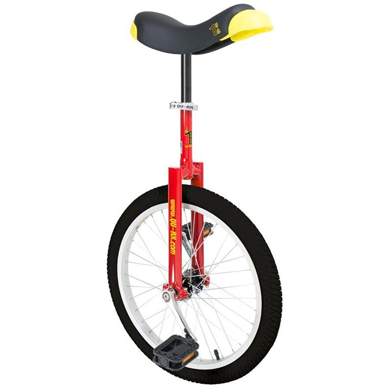Monocycle jante aluminium pneu jaune QU-AX Luxus 20"