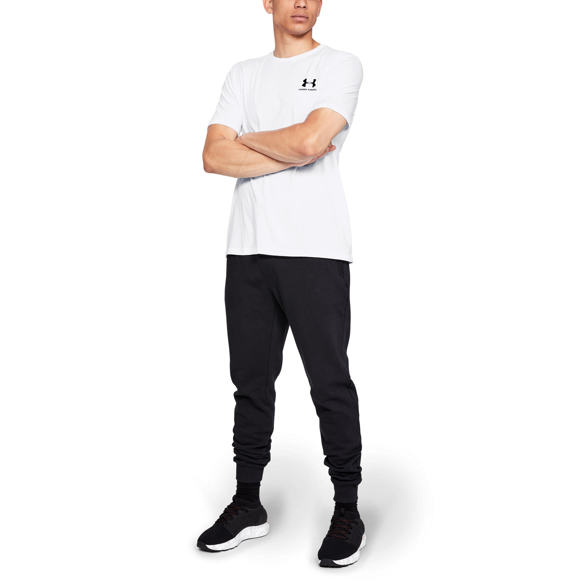 T-shirt Under Armour Sportstyle, Wit, Mannen 7/7