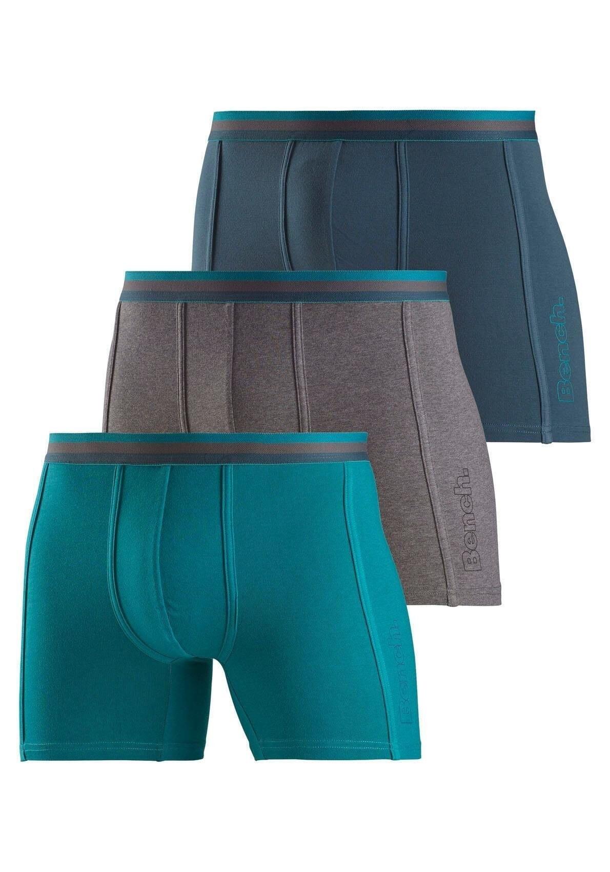 Herren Bench. langer Boxer (3 Stück) sportiv 2/7