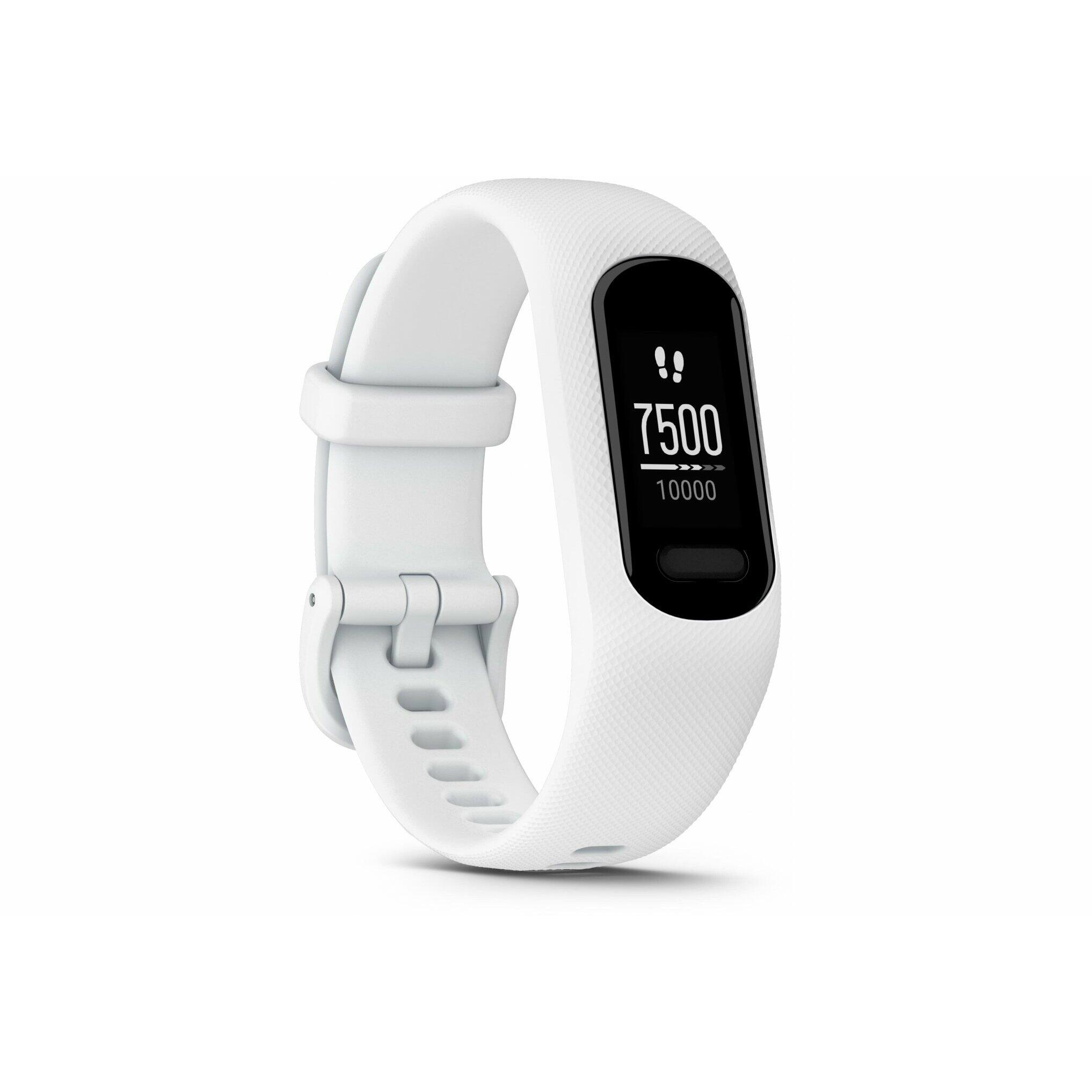 Garmin - Montre Silicone Garmin Vívosmart 5 20 Mm - Montre - Blanc - Taille Unique - Decathlon