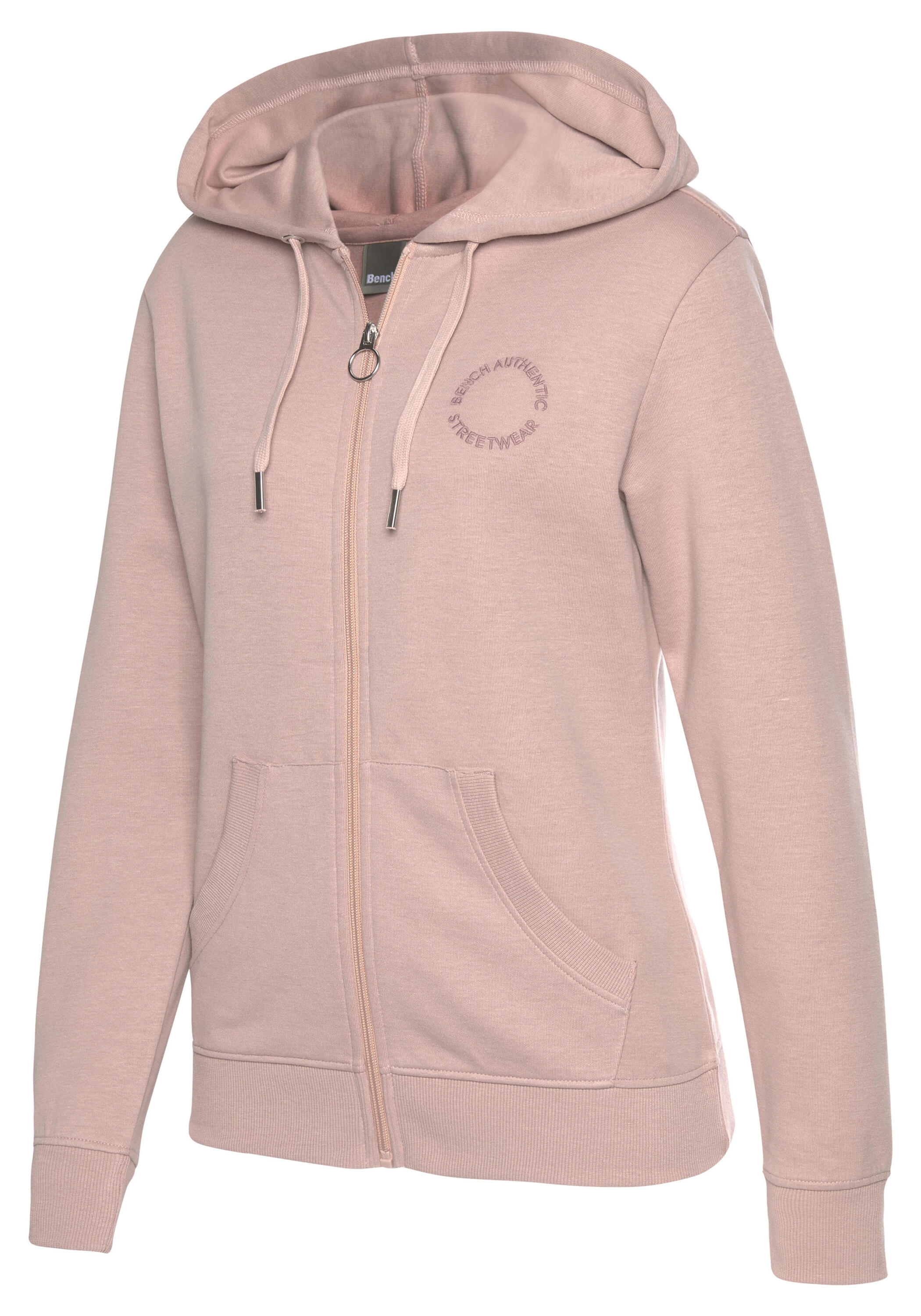 Damen Kapuzensweatjacke 5/6