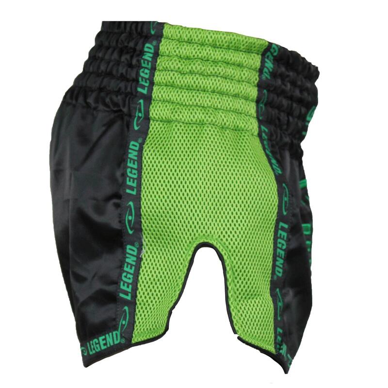 Kickboxing Shorts Enfants/Adultes Vert Mesh