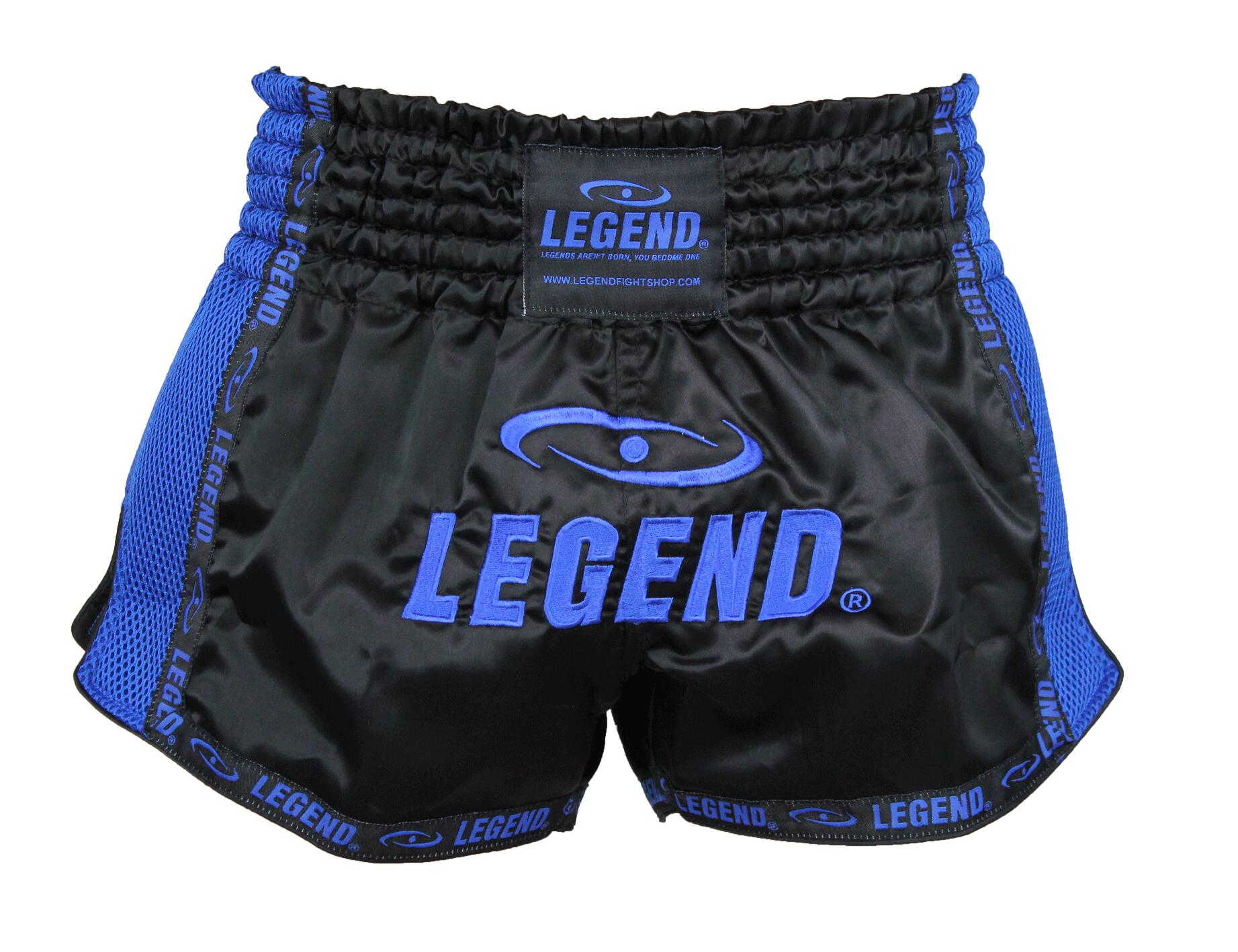 Kickboks Broekje Kids/Volwassenen Blauw Mesh 5/5