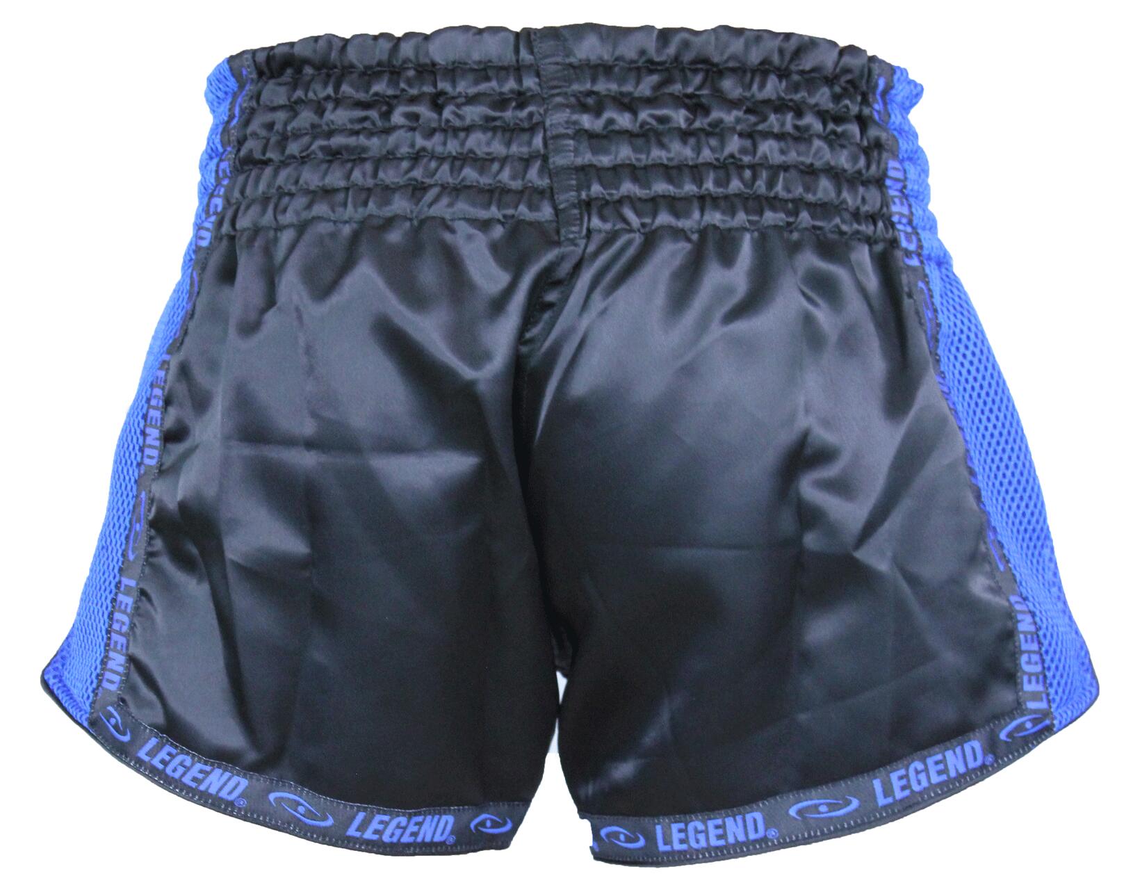 Kickboks Broekje Kids/Volwassenen Blauw Mesh 3/5