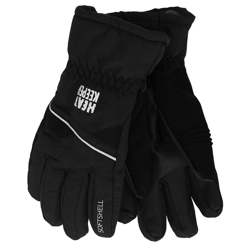 Heatkeeper gants de ski pour hommes noir pro