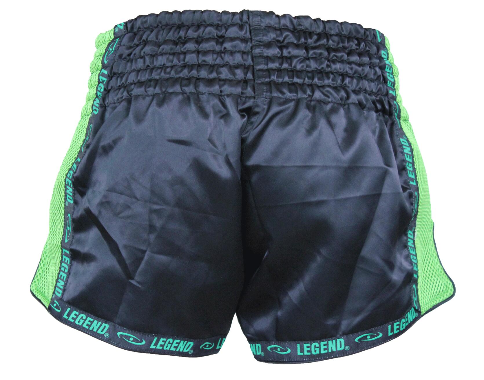 Kickboxing Shorts Enfants/Adultes Vert Mesh 3/5