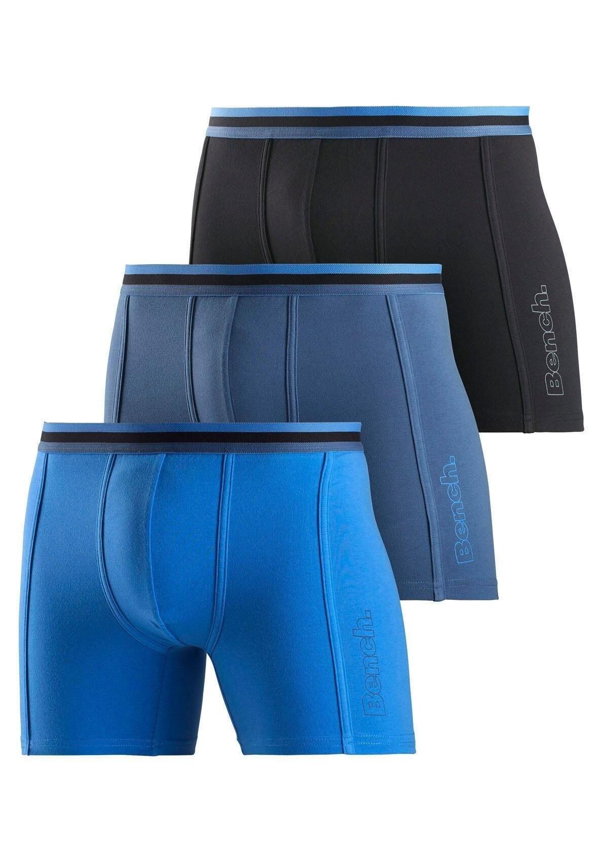 Herren Bench. langer Boxer (3 Stück) sportiv 2/7
