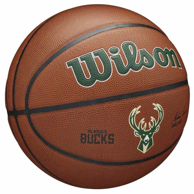 Wilson Team Alliance Milwaukee Bucks Basquetebol Tamanho 7
