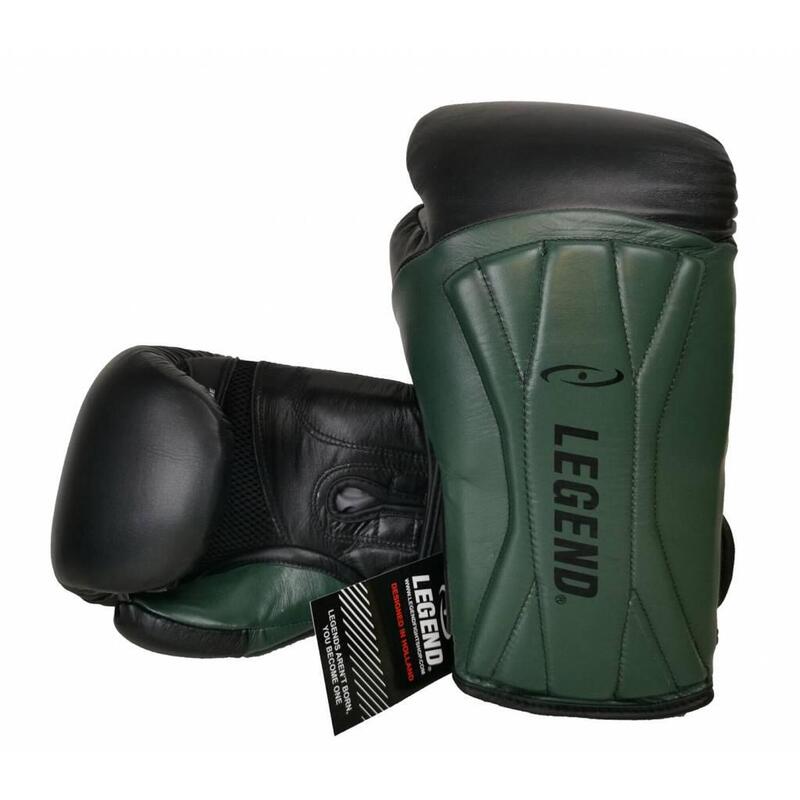 Power Special Gants de Boxe Homme/Femme Army Cuir