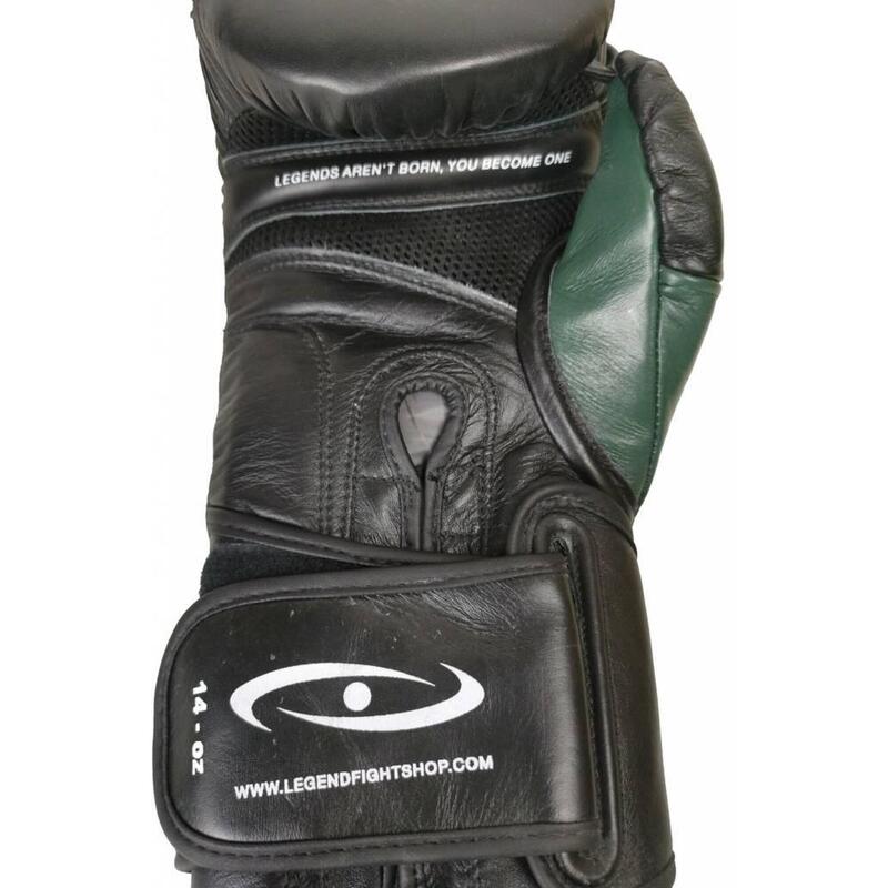 Power Special Gants de Boxe Homme/Femme Army Cuir