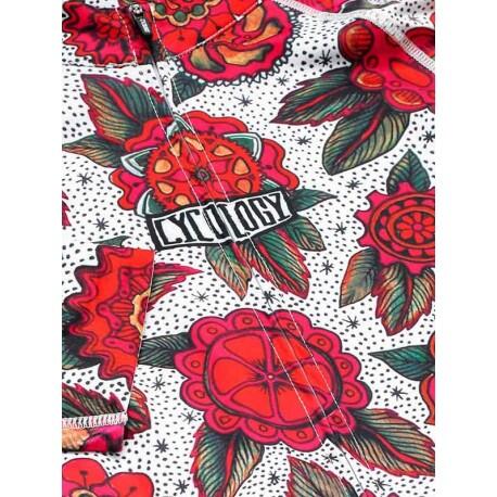 Maillot ciclismo manga corta Cyco Flora Mujer 3/3