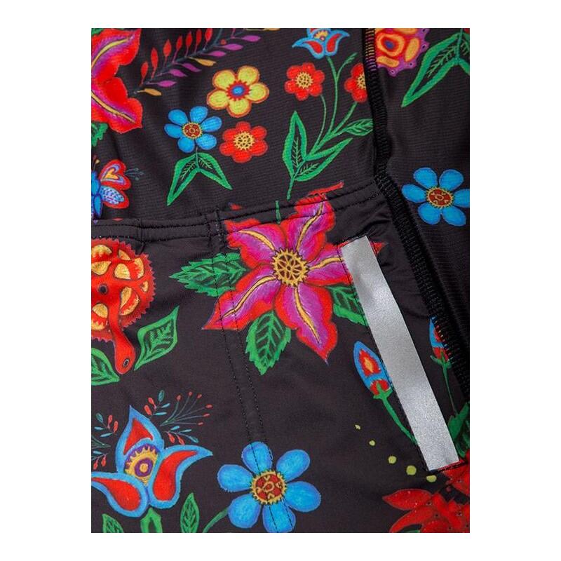 Maillot ciclismo manga corta Frida (Black) Mujer 3/3