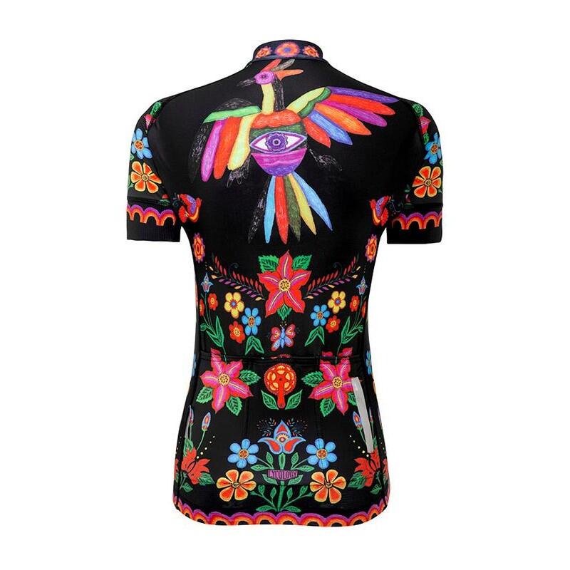 Maillot ciclismo manga corta Frida (Black) Mujer 2/3