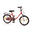 Bachtenkirch Bibi, kinderfiets, 16 inch, rood