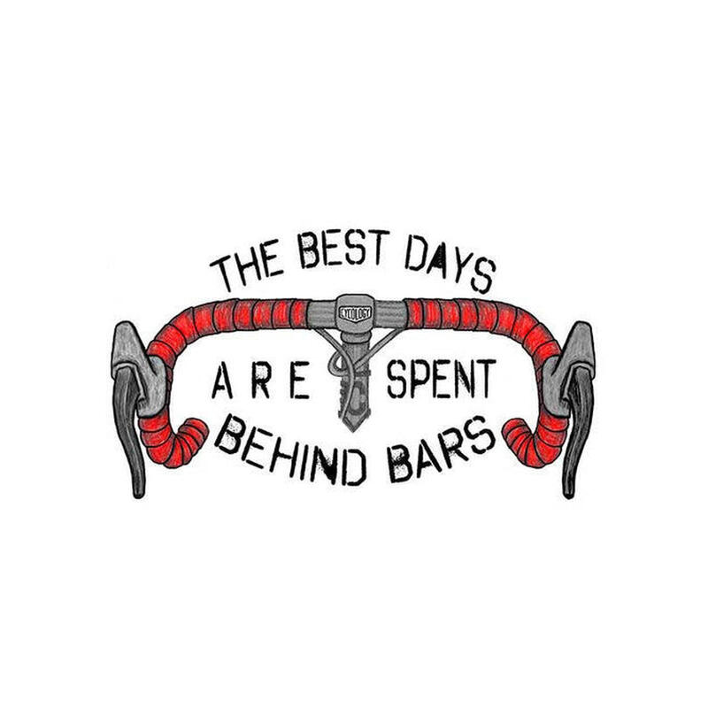 Camiseta Cycology Best Days Behind Bars (Road) para Hombre