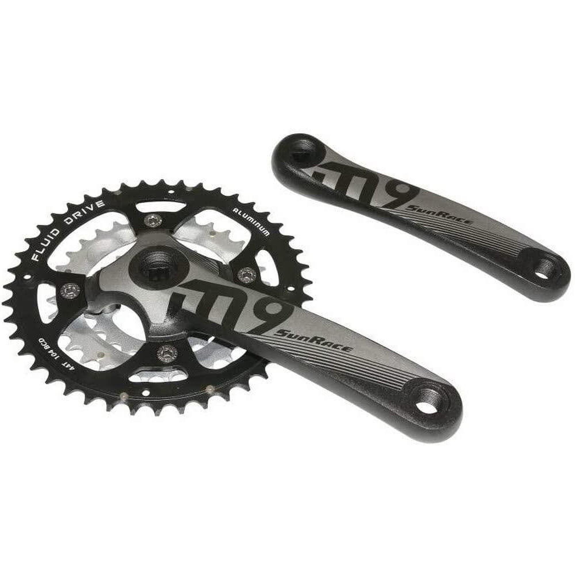 Sunrace Guarnitura MTB in alluminio M9