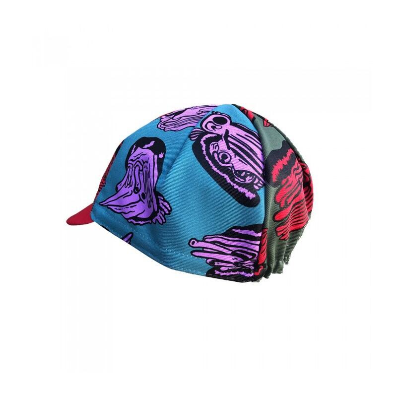 Gorra de Ciclismo Cinelli STEVIE GEE 'MELT FACES'