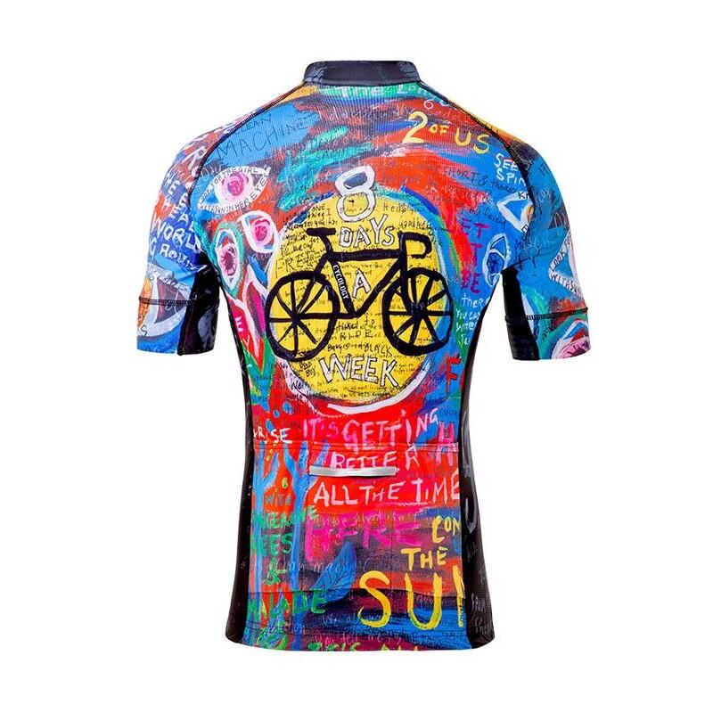 Maillot ciclismo manga corta 8 Days Hombre 2/3