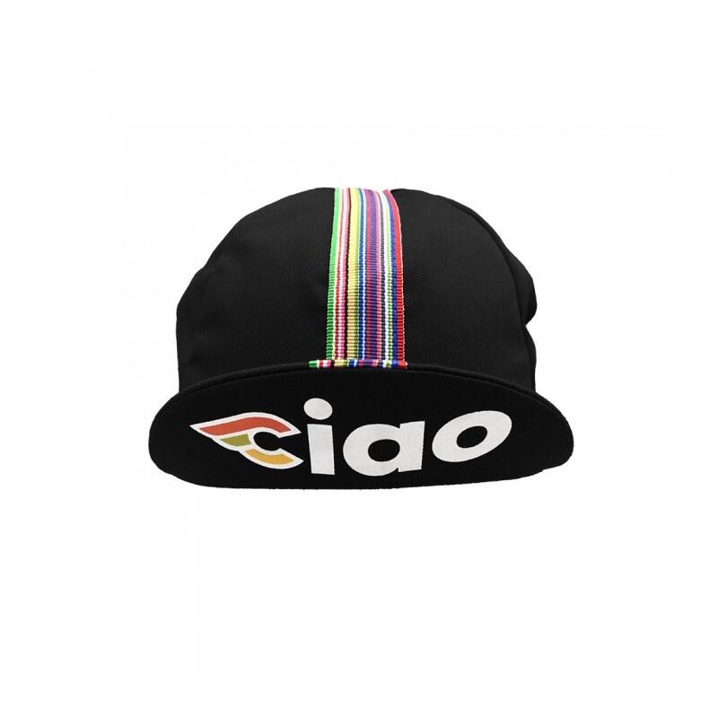 Gorra de Ciclismo Cinelli CINELLI CIAO Negra 2/5