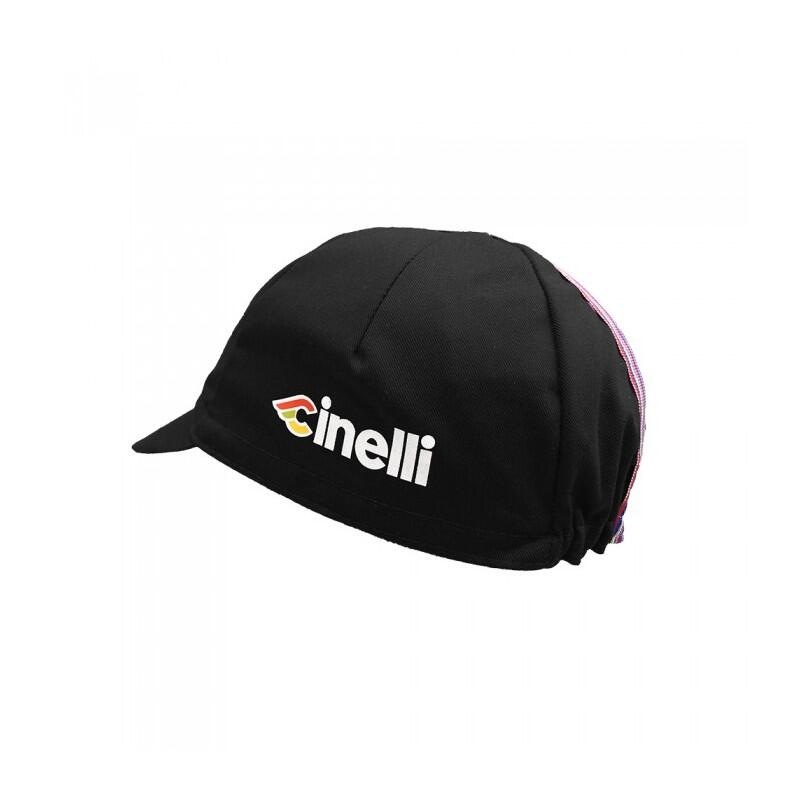 Gorra de Ciclismo Cinelli CINELLI CIAO Negra 3/5