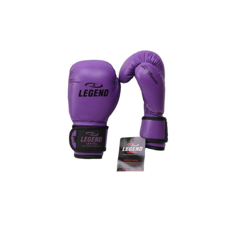 Gants de Boxe Enfant 4-8 ans Violet 4oz/6oz PU