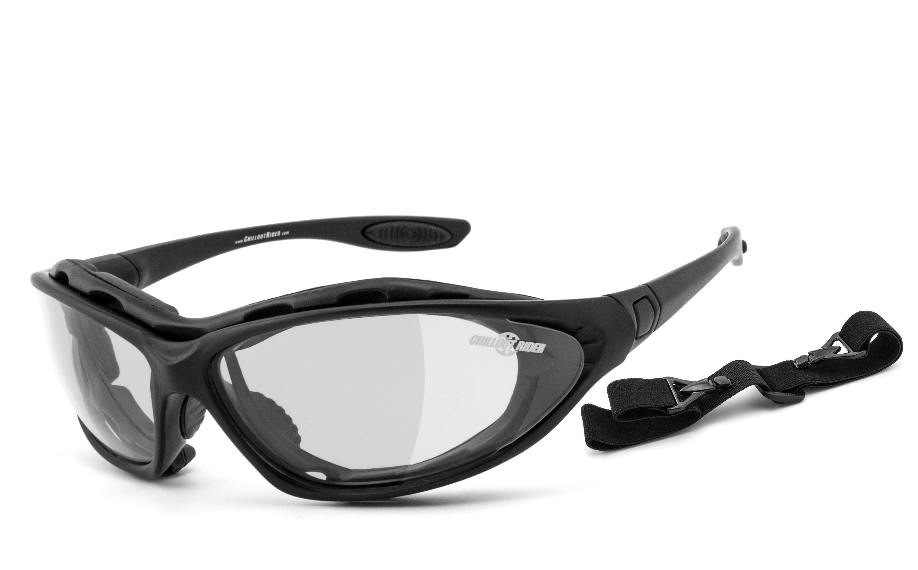 Sportbrille | CR002 | Selbsttönend, Polster abnehmbar, Band & Bügel wechselbar 3/4
