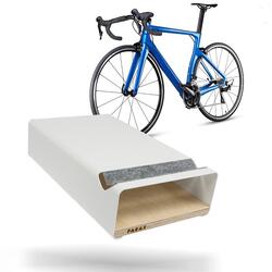PRO BIKE TOOL Soporte de pared para bicicleta – Portabicicletas horizontal  interior para 1 bicicleta – Portabicicletas para garaje – Gancho seguro
