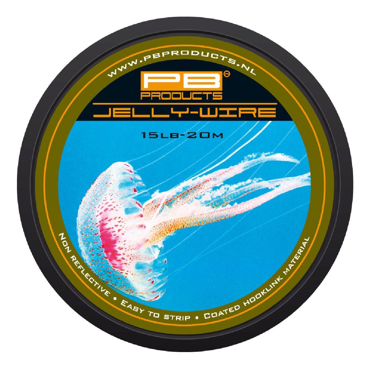 PB PB Jelly Wire Silt 20m 15lb - Karper Onderlijn