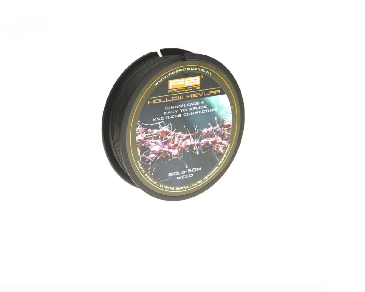 PB PB Hollow Kevlar 80lb Weed 50m