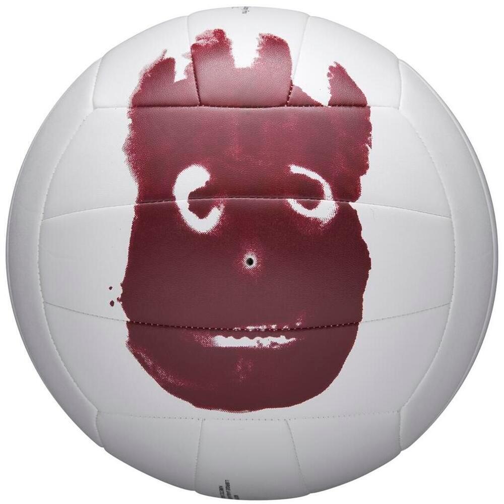 Wilson - Ballon De Volleyball Wilson "seul Au Monde" - Ballon De Volley - Blanc|rouge - 5 - Decathlon