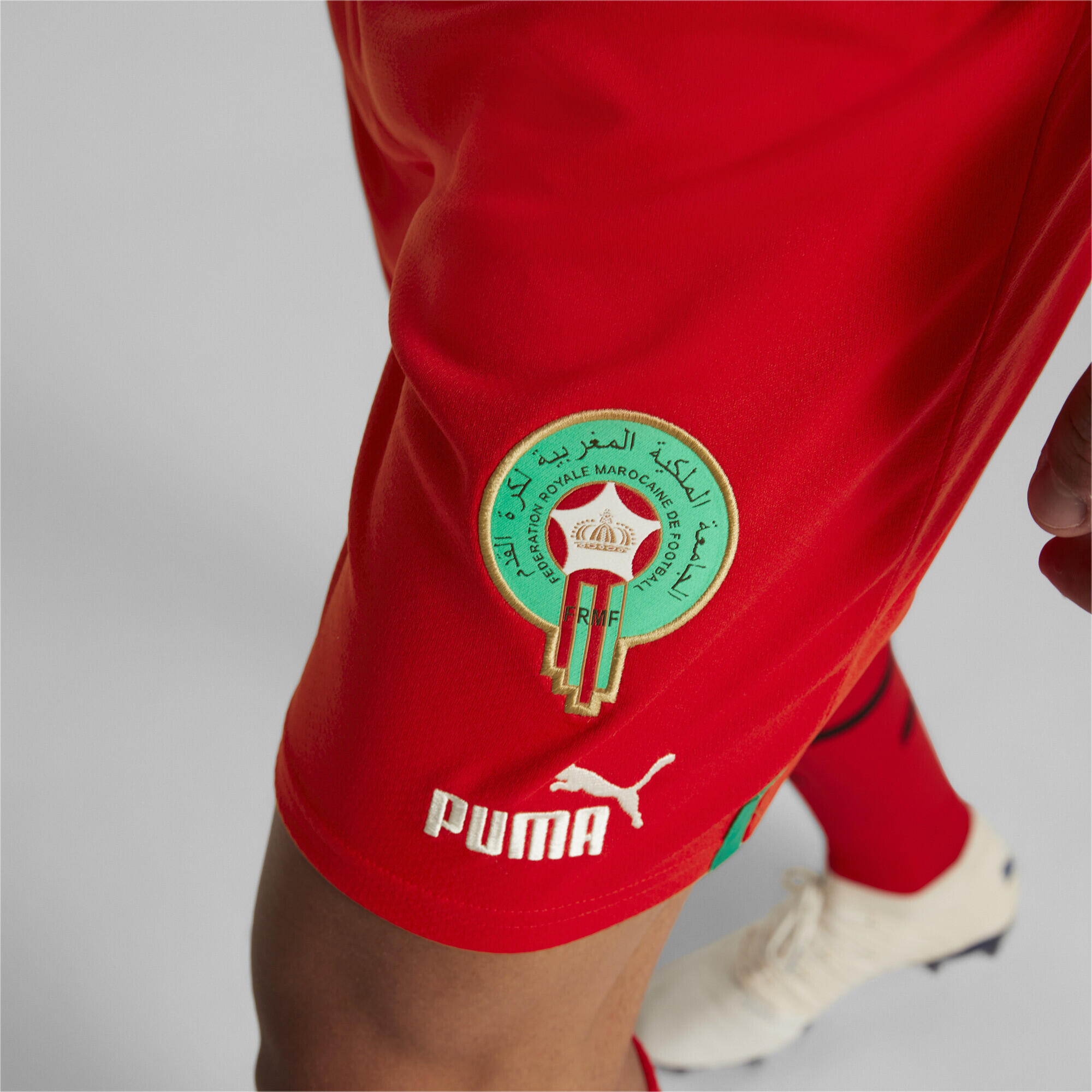 Pantaloncini Replica Marocco 22/23 Uomini PUMA Red Power Green 4/6