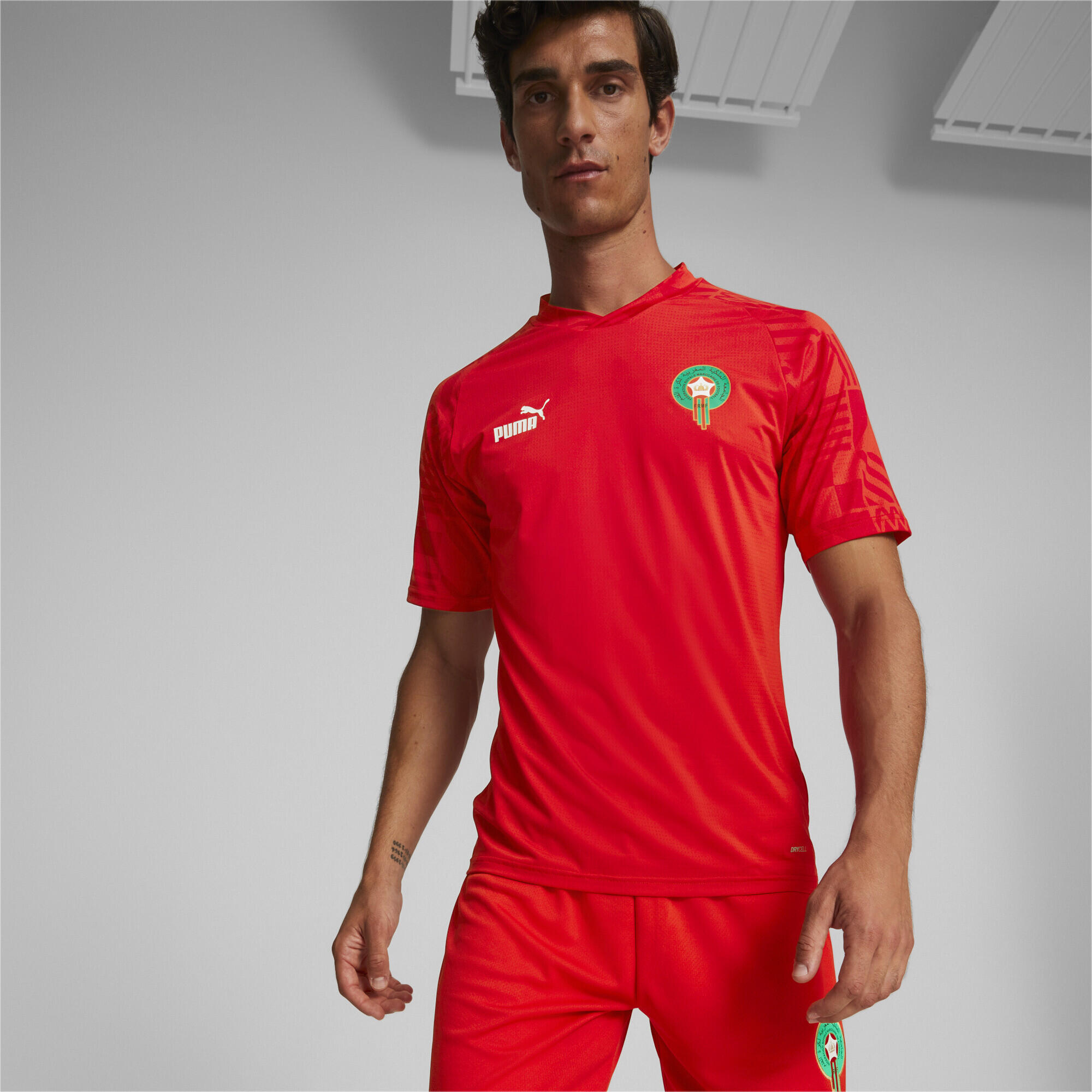 Pantaloncini Replica Marocco 22/23 Uomini PUMA Red Power Green 2/6