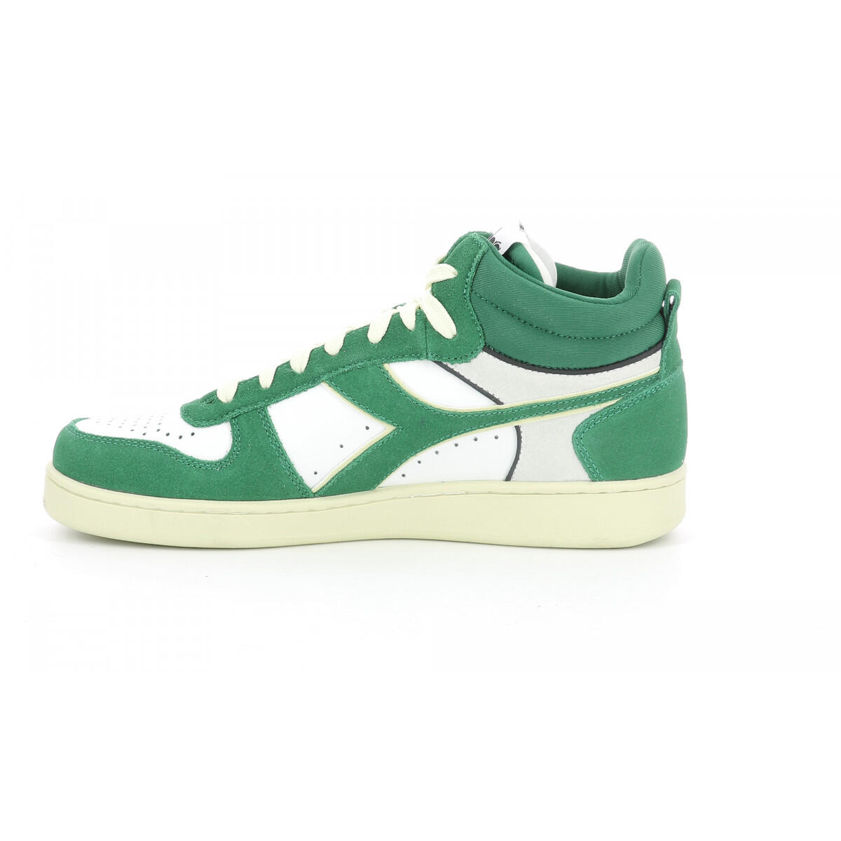 Diadora Magic Basket Demi Cut Suede Leather 501.178563 01 C1912 Amazon/White 4/5