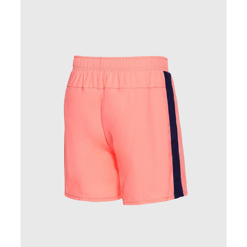 Padel/Tennis Performance Shorts Heren Melon/MarineBlauw