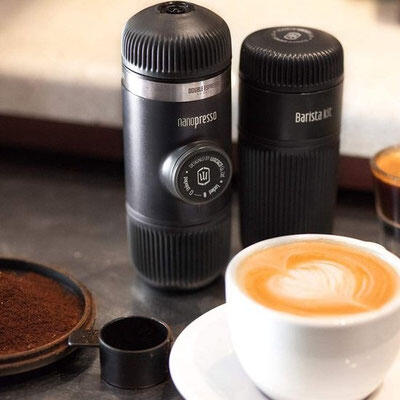 Barista Kit příslušenství k Nanopressu – rozšíření pro dvojité espresso 3/4
