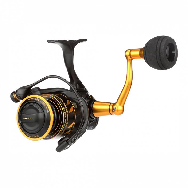 Moulinet Spinning Penn Slammer IV (1215g - 10500 - 395m/0,56mm - 109cm - 27.2kg)