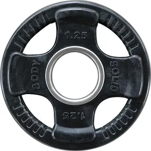 Rubber Olympic plate ORTK1.25 for fitness and strength training