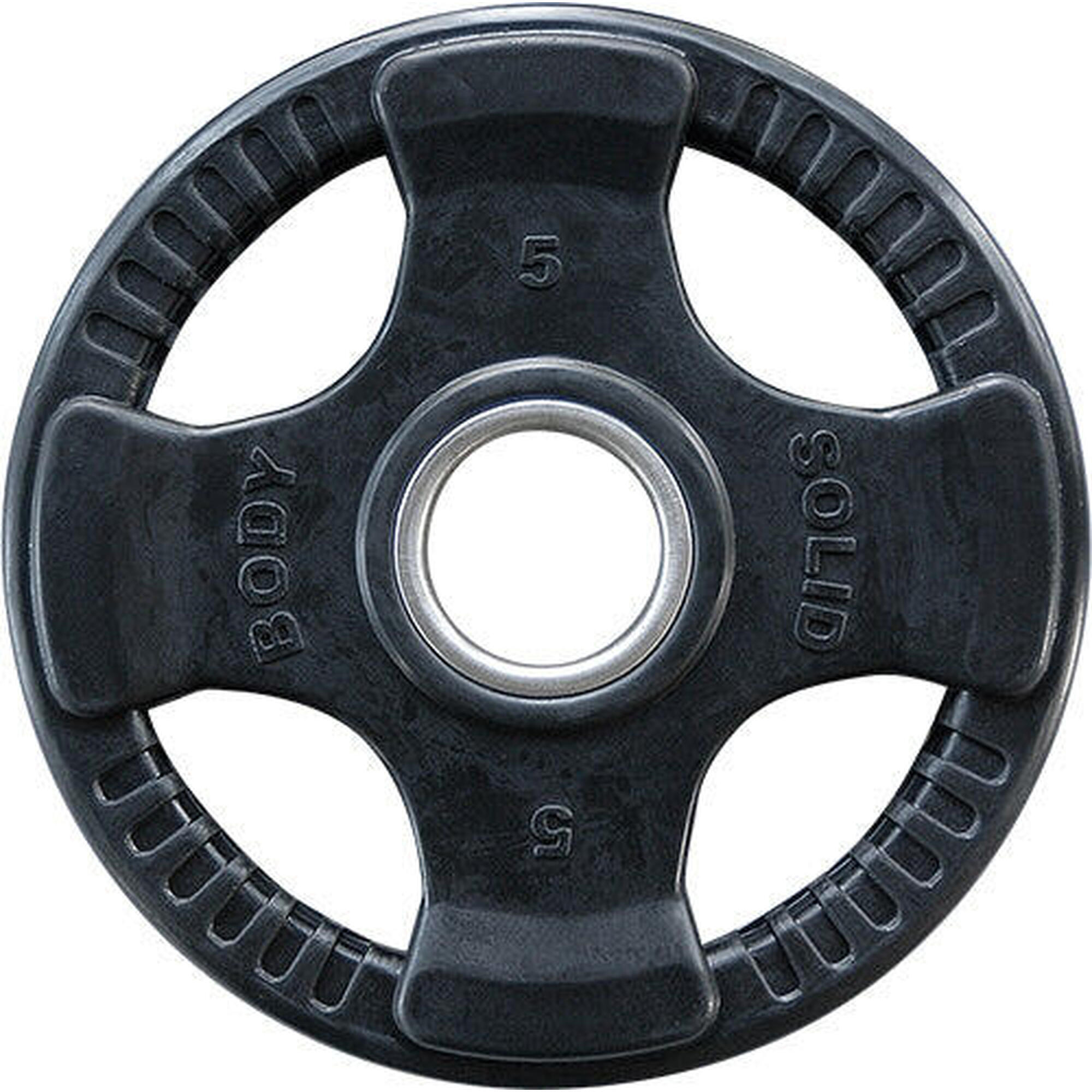Disques Oly En Caoutchouc Ortk5 Pour Fitness Et Musculation
