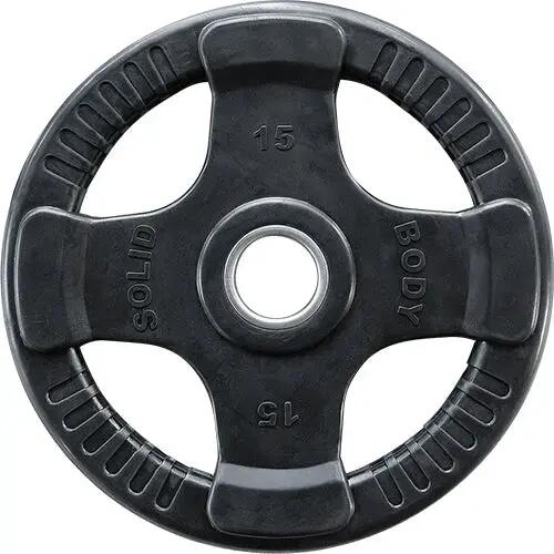 Rubber Olympic plate ORTK15 for fitness and strength training