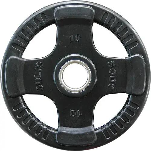 Rubber Olympic plate ORTK10 for fitness and strength training
