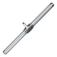 Body-Solid Barre droite en aluminium MB022A pour Fitness et Musculation