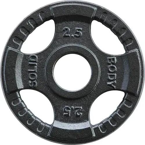Olympic cast-iron plate OPTK2.50 for fitness and strength training