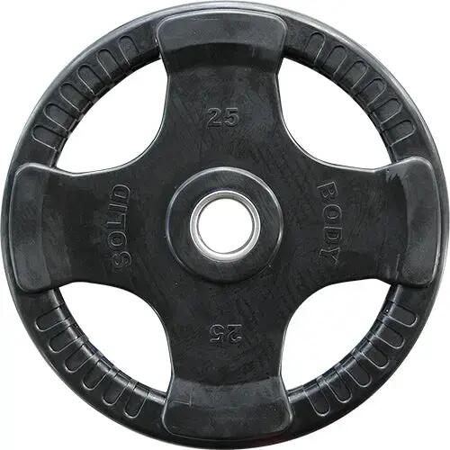Rubber Olympic plate ORTK25 for fitness and strength training