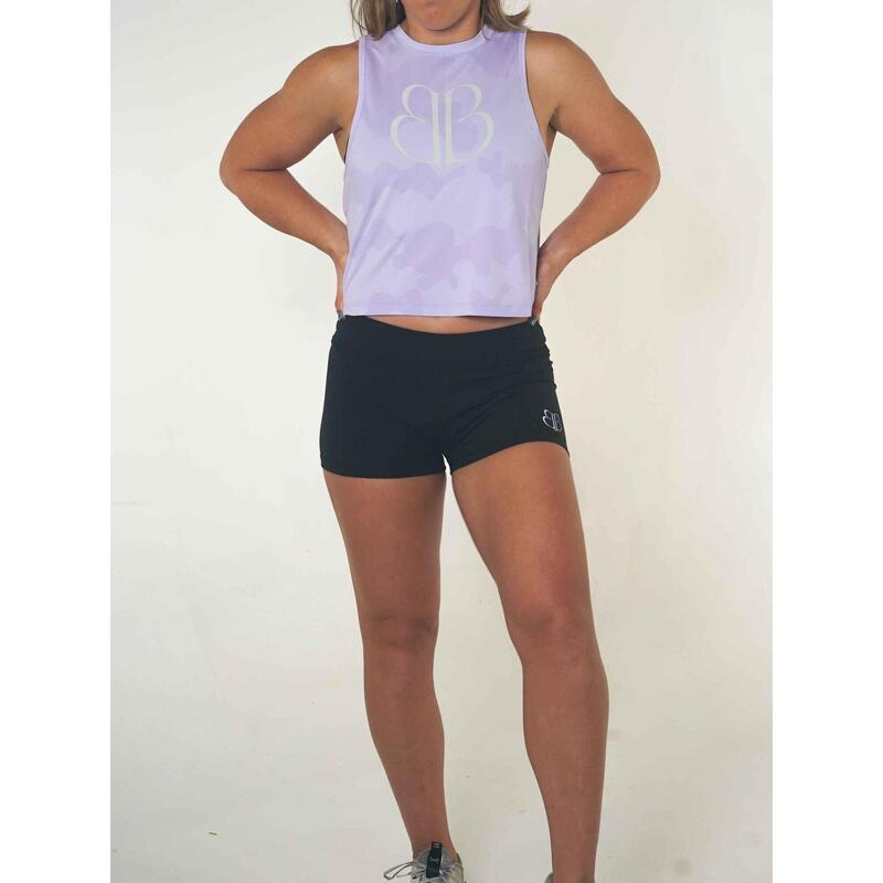 Camiseta sin mangas mujer Banbroken Leivan morado