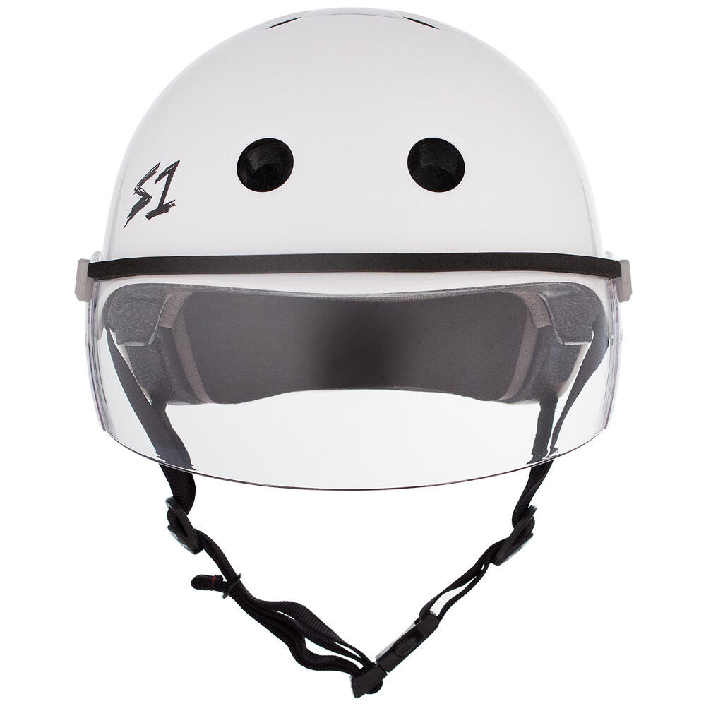 S1 LIFER VISOR Helmet – Multi & High Impact Certified – White Gloss 2/6
